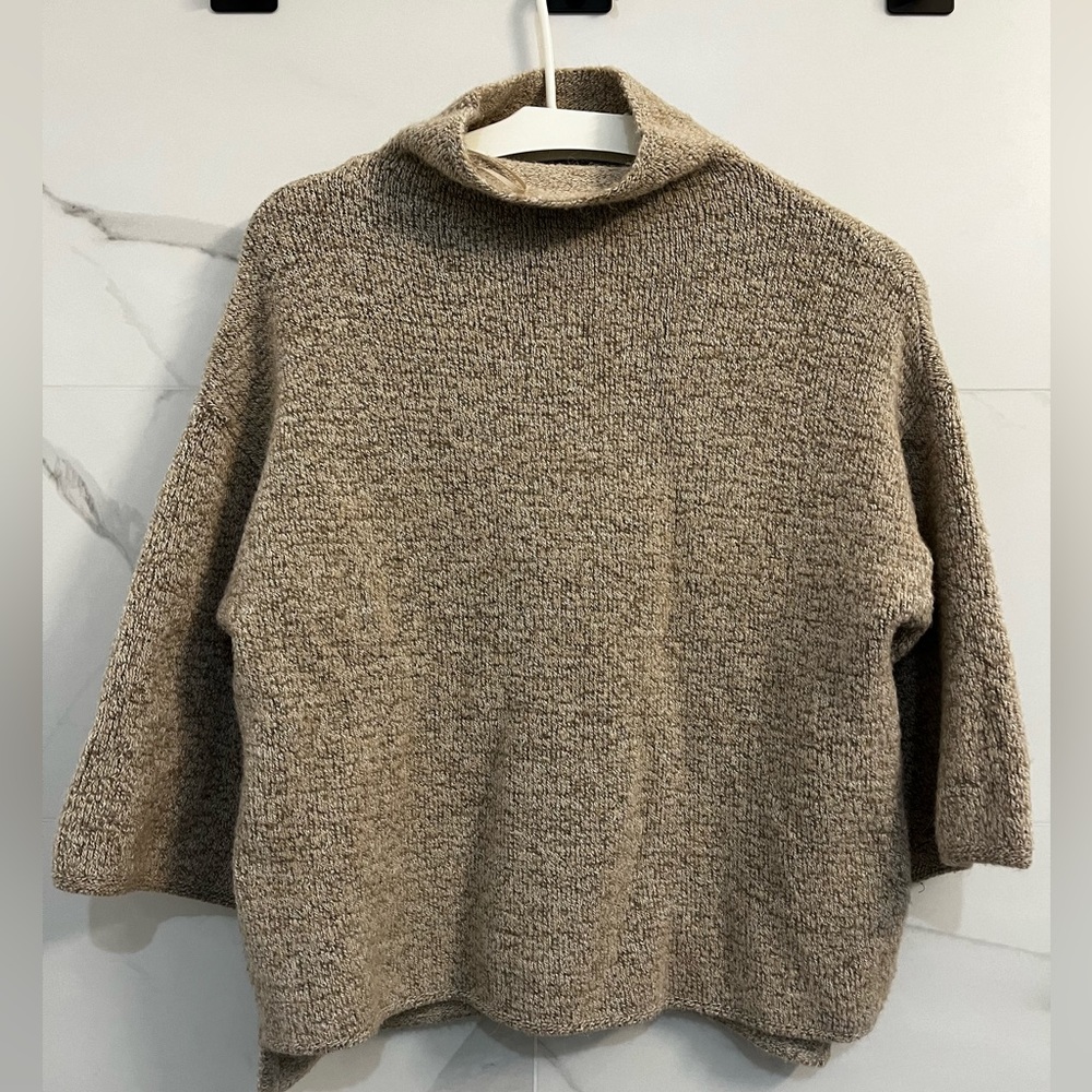 Zara Oversized Turtleneck Sweater